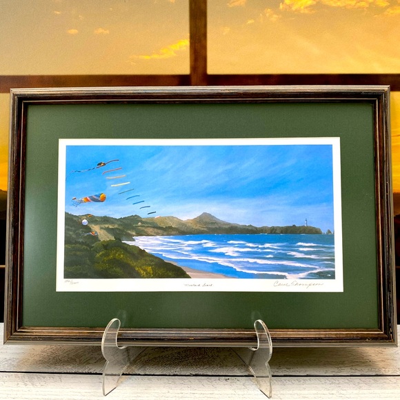 Moolack Beach Painting by Carol Thompson Giclee Print On Paper 142/2000 Signed